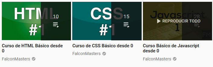 Videos de YouTube del canal FalconMasters